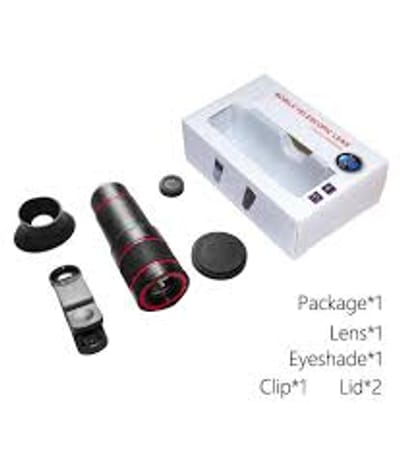 The Curious Hub 8x Mobile Phone Telephoto Lens With Mini Tripod, Mobile Phone Lens
