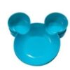 Amazng Mckey Mouse Head Shaped Food Servng Plates For Kds  MULTCOLOUR (PACK OF 1 BOX OF 12 PLATES)