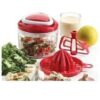 Ganesh Ktchenware Easy Workng Push Hand Press Vegetable and Frut Chopper-Cutter-Grnder-Slcer  725 ml