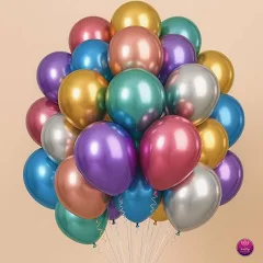 Metalic Baloon 50 Pc