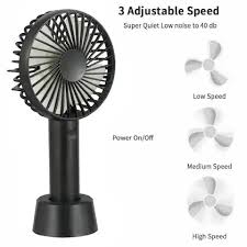  Mini Portable Rechargeable Fan