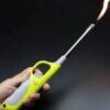 Refllable Gas Lghter for Ktchen â€“ Long Nozzle Flame Lghter wth Safety Lock for Stove, BBQ and Candles