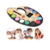 Watercolor Set for Chldren NonToxc Sketch Pantng Water Color Kt for Grls-Boys WTH 6 PCS BRUSH SET Artst Pant Palette for Kds